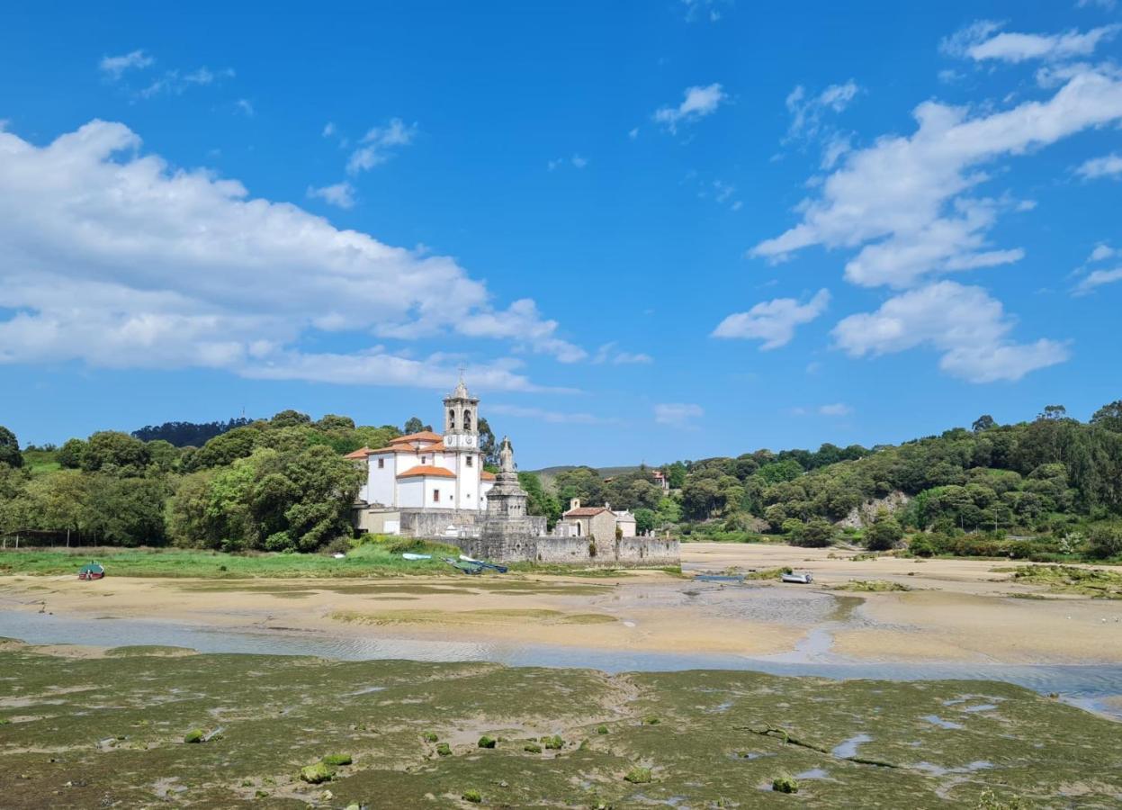 Apartamento Frente A La Playa Con Vistas Al Mar En Barro, Llanes Барро-де-Льянес Экстерьер фото